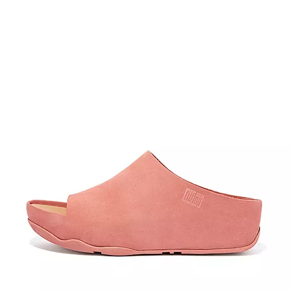 Ciabatte Donna FitFlop SHUV Nubuck Rosa | 20956206