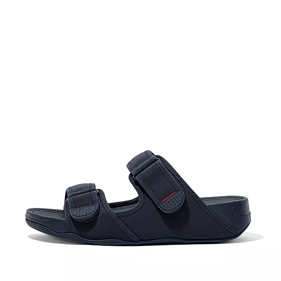 Ciabatte Uomo FitFlop GOGH MOC Acqua-Resistant Blu Marino | 73926011