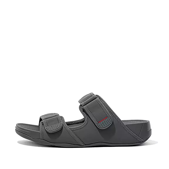 Ciabatte Uomo FitFlop GOGH MOC Acqua-Resistant Grigie | 83238076