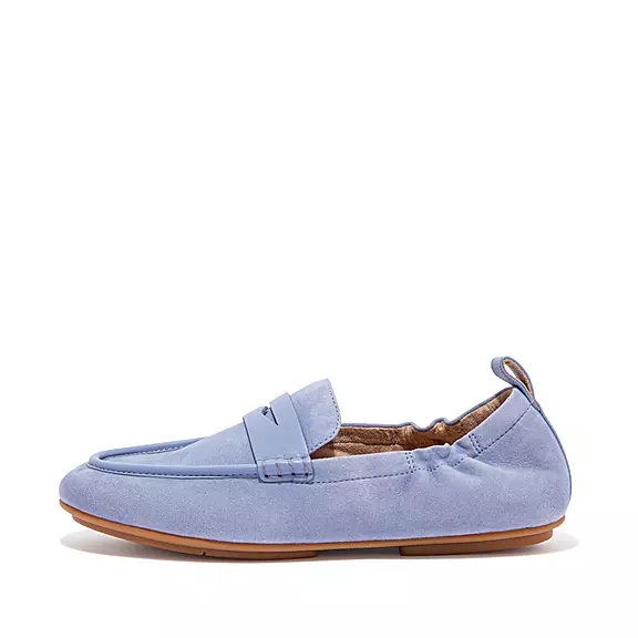 Mocassini Donna FitFlop ALLEGRO Pelle Scamosciata Penny Lavanda | 32845875