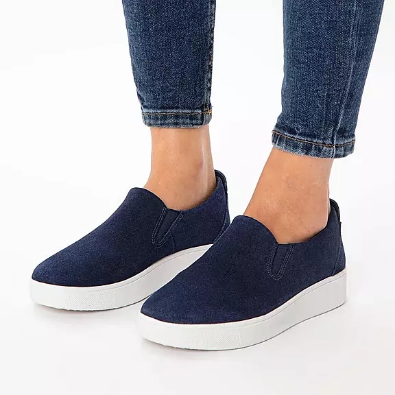 Mocassini Donna FitFlop SUPERSKATE Blu Marino | 50648690