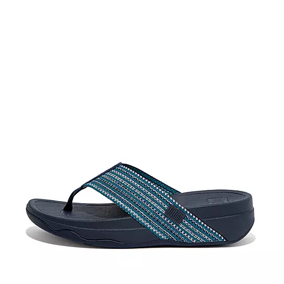 Sandali Con Puntale Donna FitFlop SURFA Blu Marino | 92012437