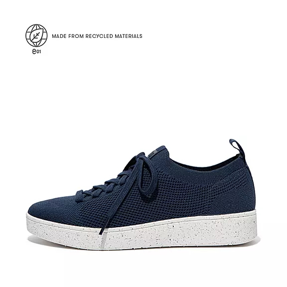 Scarpe Da Ginnastica Donna FitFlop RALLY E01 Multi-Knit Blu Marino | 65427240