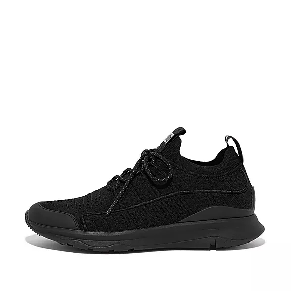 Scarpe Da Ginnastica Donna FitFlop VITAMIN FF Knit Sports Nere | 54058267