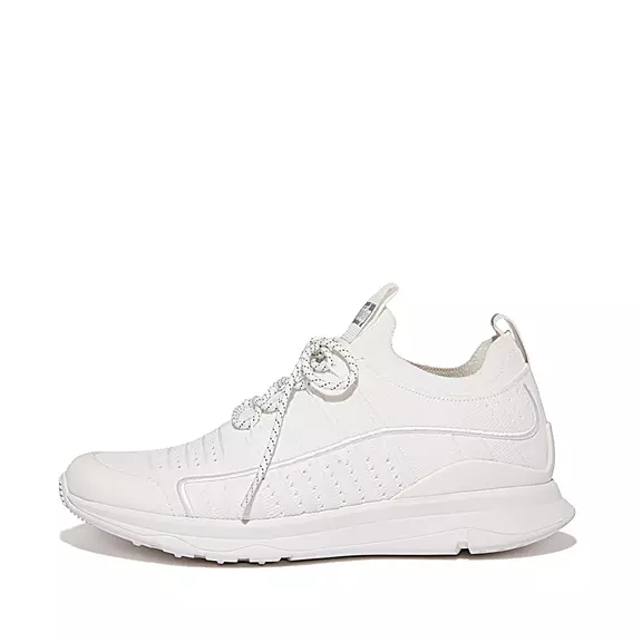 Scarpe Da Ginnastica Donna FitFlop VITAMIN FF Knit Sports Bianche | 98392212