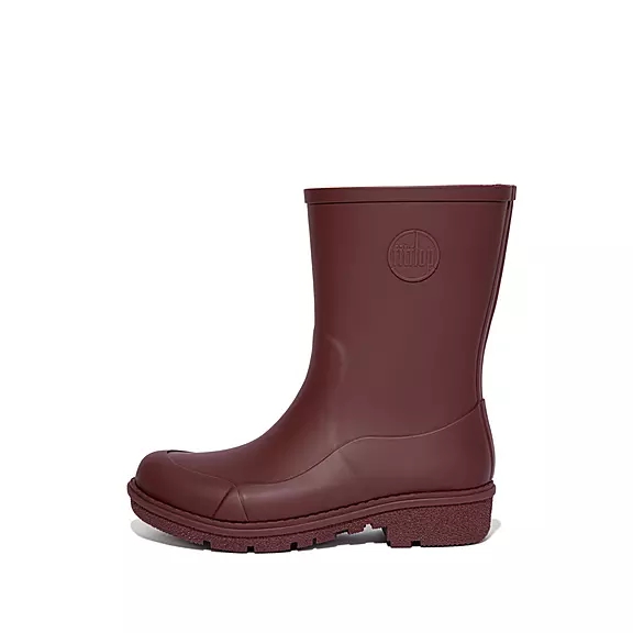 Stivali Da Pioggia Donna FitFlop WONDERWELLY Corta Bordeaux | 17019542