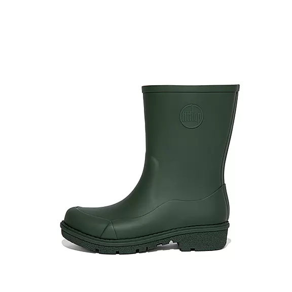 Stivali Da Pioggia Donna FitFlop WONDERWELLY Corta Verdi | 93702695