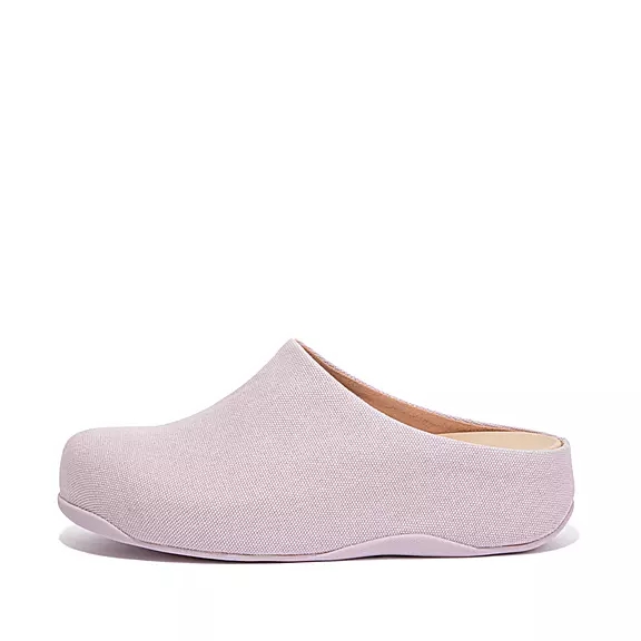 Zoccoli Donna FitFlop SHUV Tela Viola Chiaro | 65962776
