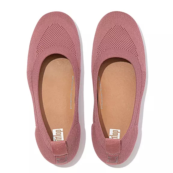 Ballerine Donna FitFlop ALLEGRO E01 Multi-Knit Rosa | 20655266