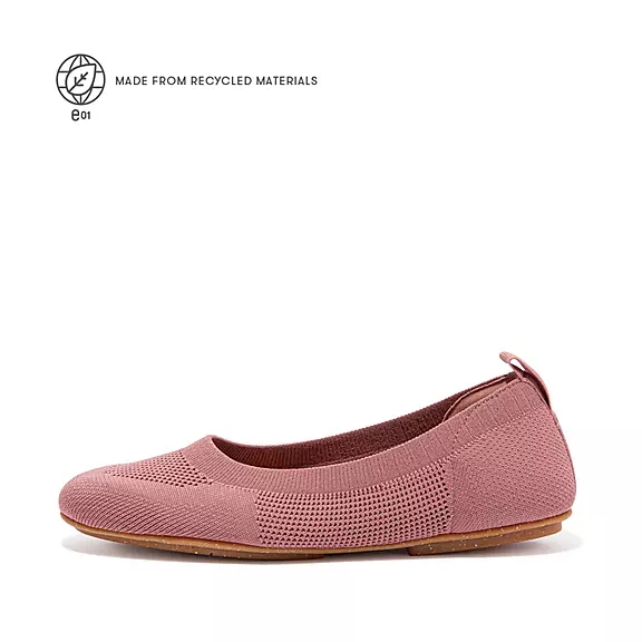 Ballerine Donna FitFlop ALLEGRO E01 Multi-Knit Rosa | 20655266