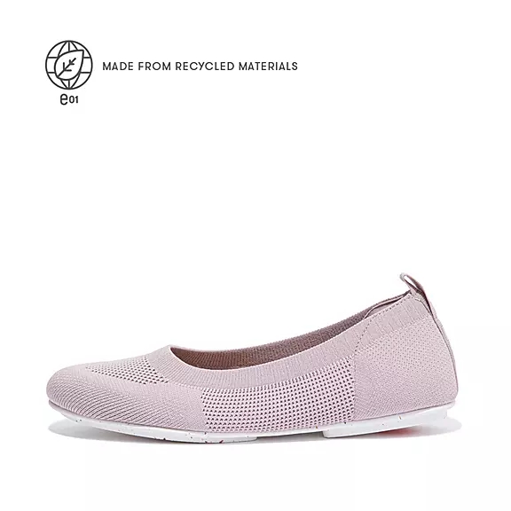 Ballerine Donna FitFlop ALLEGRO E01 Multi-Knit Viola Chiaro | 79381978