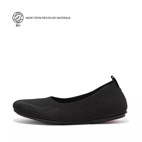 Ballerine Donna FitFlop ALLEGRO E01 Multi-Knit Nere | 91164797