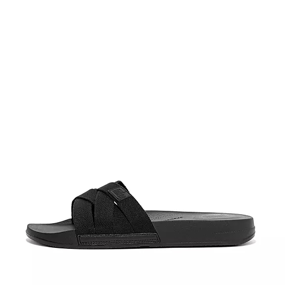 Ciabatte Donna FitFlop IQUSHION Multi-Cinturino Nere | 39897107