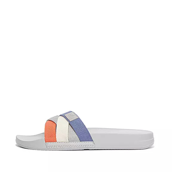 Ciabatte Donna FitFlop IQUSHION Multi-Cinturino Grigie | 60290747
