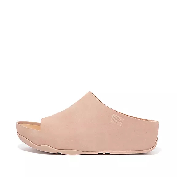 Ciabatte Donna FitFlop SHUV Nubuck Beige | 79083061