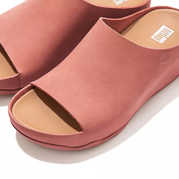 Ciabatte Donna FitFlop SHUV Nubuck Rosa | 20956206