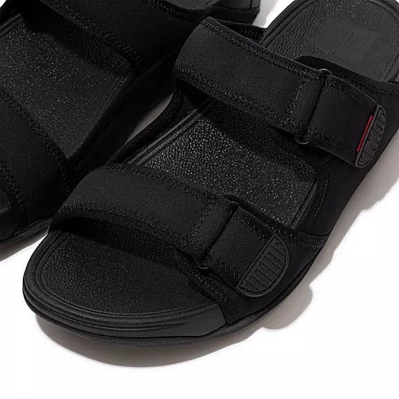 Ciabatte Uomo FitFlop GOGH MOC Acqua-Resistant Nere | 27861375