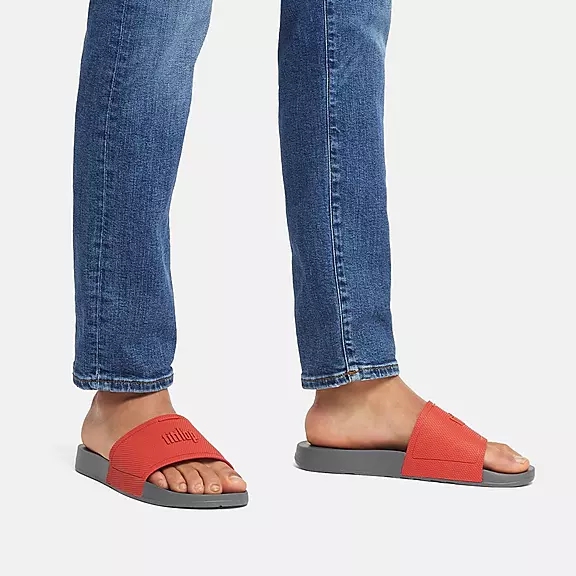 Ciabatte Uomo FitFlop IQUSHION Pool Grigie | 68689448