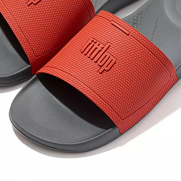 Ciabatte Uomo FitFlop IQUSHION Pool Grigie | 68689448