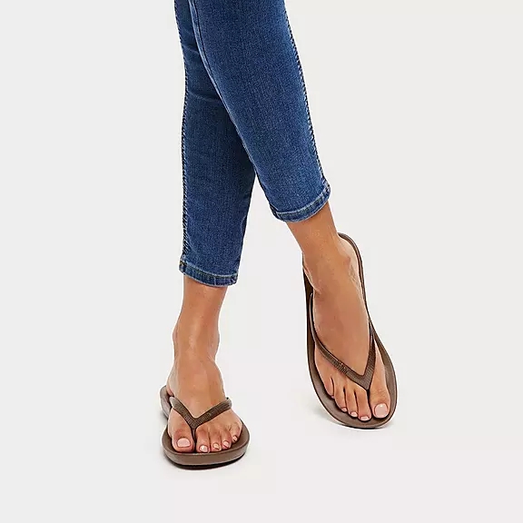 Infradito Donna FitFlop IQUSHION Ergonomic Cioccolato | 18639901