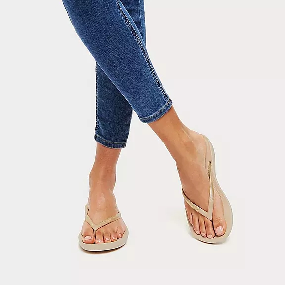 Infradito Donna FitFlop IQUSHION Ergonomic Oro | 60514293