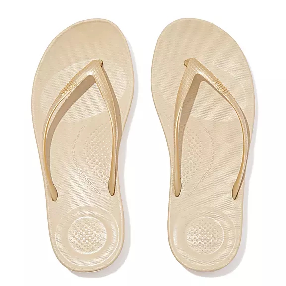 Infradito Donna FitFlop IQUSHION Ergonomic Oro | 60514293