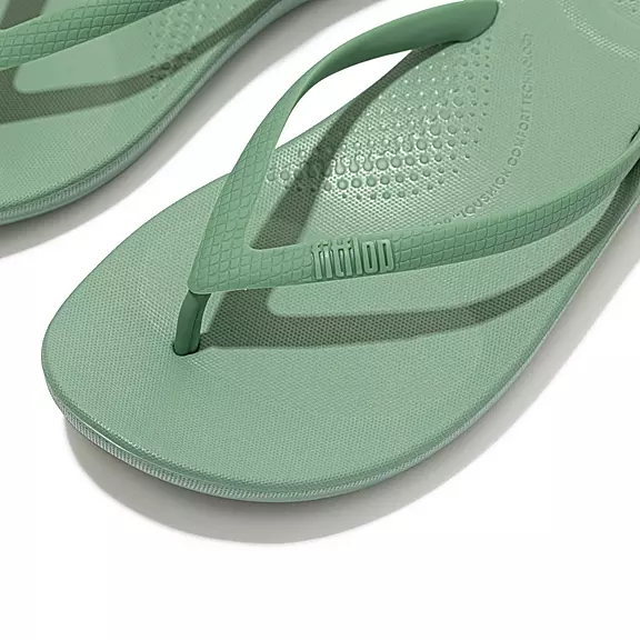 Infradito Donna FitFlop IQUSHION Ergonomic Verdi | 77736975