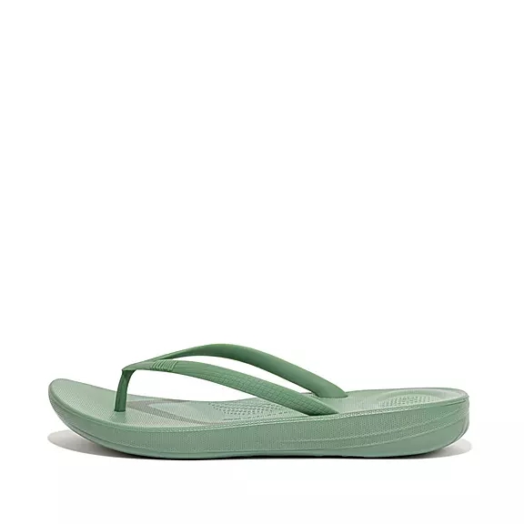 Infradito Donna FitFlop IQUSHION Ergonomic Verdi | 77736975