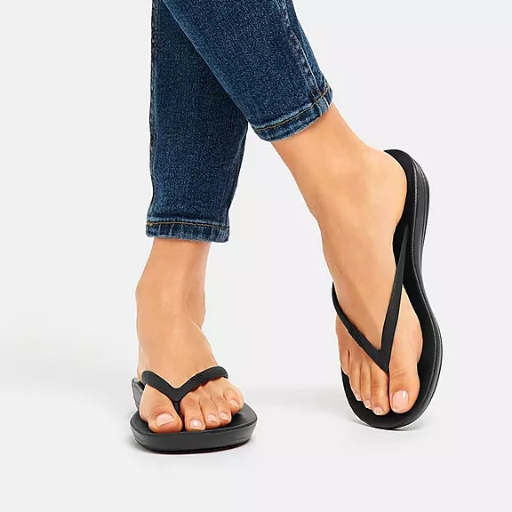 Infradito Donna FitFlop IQUSHION Ergonomic Nere | 87113094