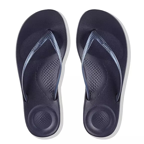 Infradito Donna FitFlop IQUSHION Ergonomic Blu Marino | 91929965