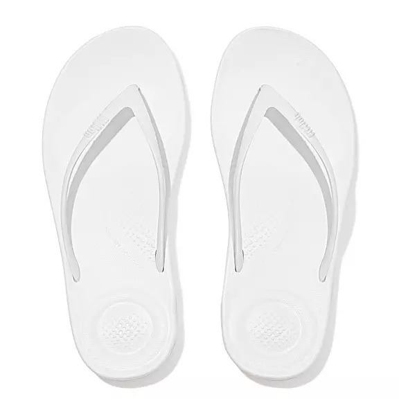 Infradito Donna FitFlop IQUSHION Ergonomic Bianche | 94780789