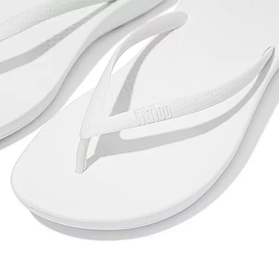Infradito Donna FitFlop IQUSHION Ergonomic Bianche | 94780789