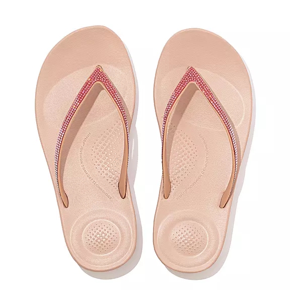 Infradito Donna FitFlop IQUSHION Ombré Sparkle Grau | 55902496