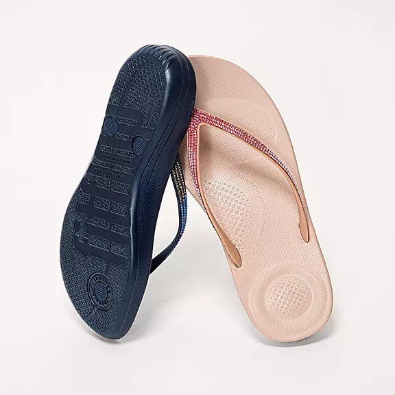 Infradito Donna FitFlop IQUSHION Ombré Sparkle Grau | 55902496