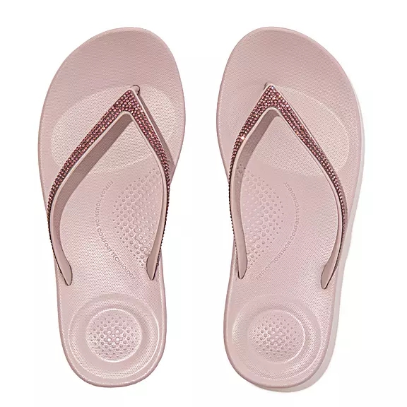 Infradito Donna FitFlop IQUSHION Sparkle Viola Chiaro | 37599017