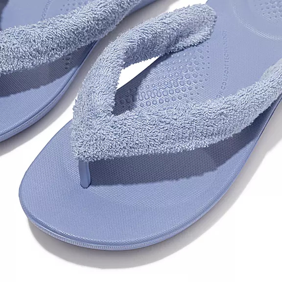 Infradito Donna FitFlop IQUSHION Towelling Lavanda | 22781688