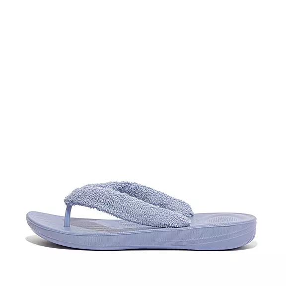Infradito Donna FitFlop IQUSHION Towelling Lavanda | 22781688