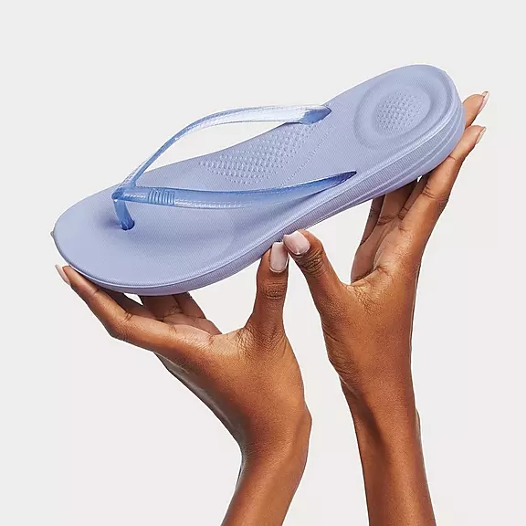 Infradito Donna FitFlop IQUSHION Transparent Lavanda | 35234937