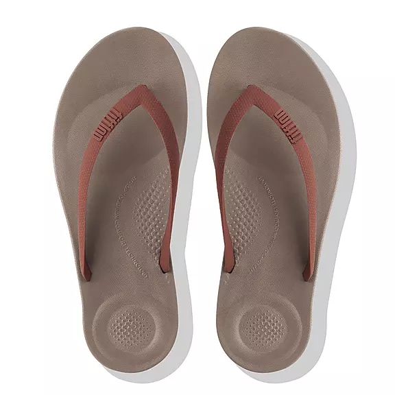 Infradito Uomo FitFlop IQUSHION Ergonomic Marroni | 78306946