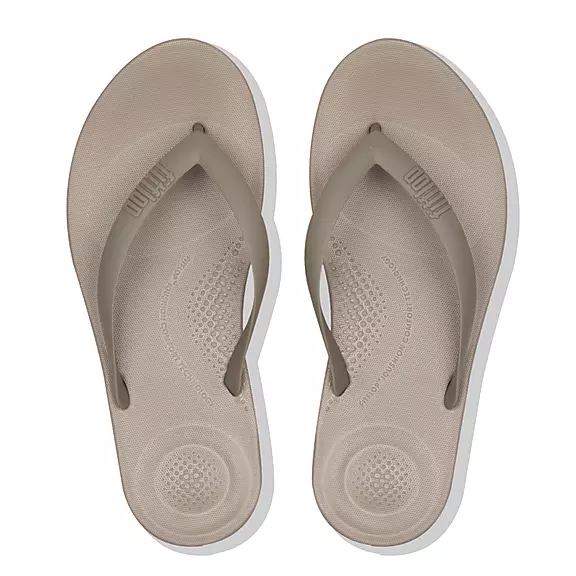 Infradito Uomo FitFlop IQUSHION Iqushion Ergonomic Grigie | 27650666