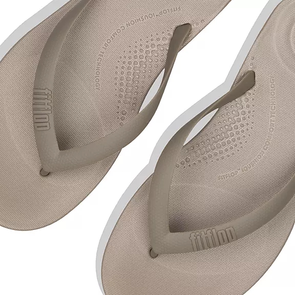 Infradito Uomo FitFlop IQUSHION Iqushion Ergonomic Grigie | 27650666