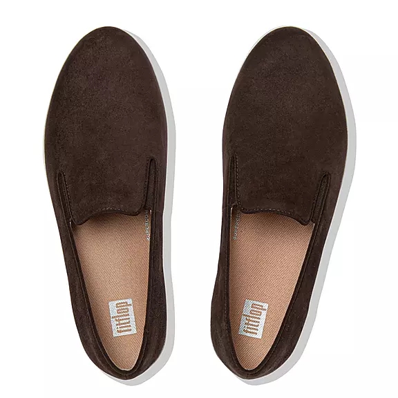 Mocassini Donna FitFlop SUPERSKATE Marroni | 23757658