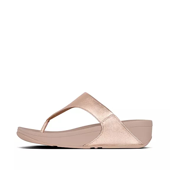 Sandali Con Puntale Donna FitFlop LULU Pelle Rosa | 24850516
