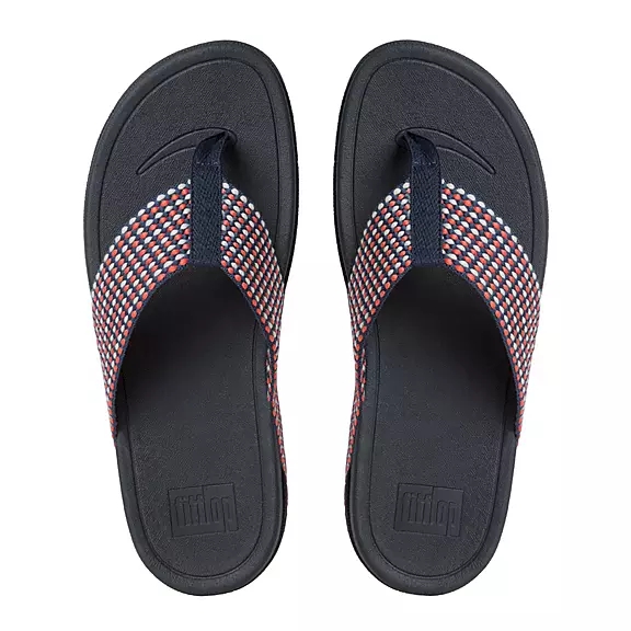Sandali Con Puntale Donna FitFlop SURFA Nere | 47084788