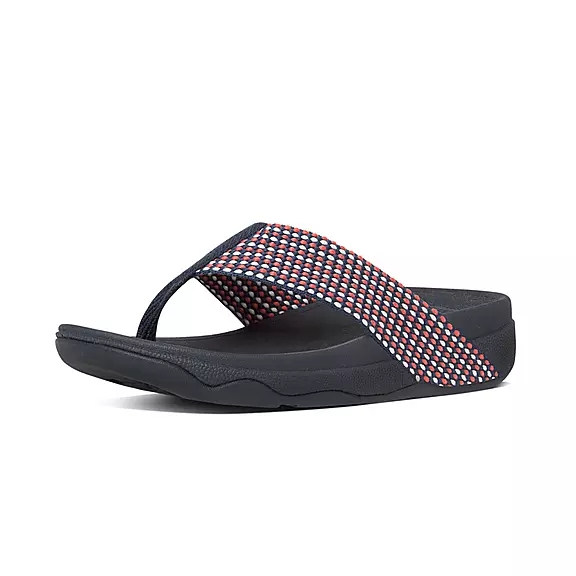 Sandali Con Puntale Donna FitFlop SURFA Nere | 47084788