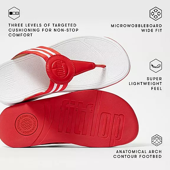 Sandali Con Puntale Donna FitFlop WALKSTAR Pelle Marroni Chiaro | 75090370