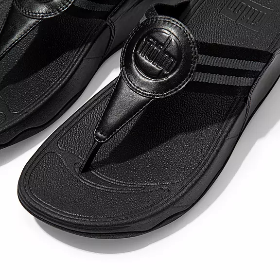 Sandali Con Puntale Donna FitFlop WALKSTAR Webbing Nere | 94309217