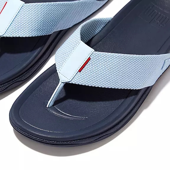 Sandali Con Puntale Uomo FitFlop SURFER Mens Blu | 69590443