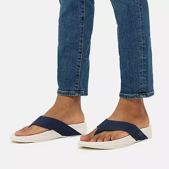 Sandali Con Puntale Uomo FitFlop SURFER Mens Blu Marino | 75606663