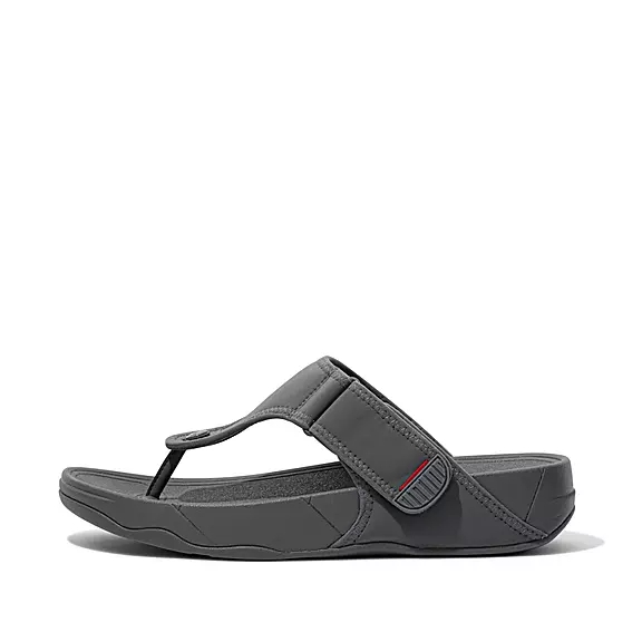 Sandali Con Puntale Uomo FitFlop TRAKK II Acqua-Resistant Grigie | 34398814